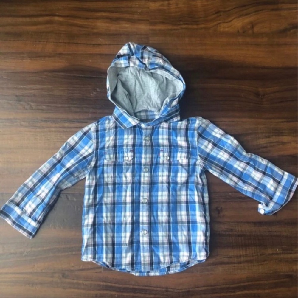 MotherCare Shirt Blazzer Jacket with connected hood.